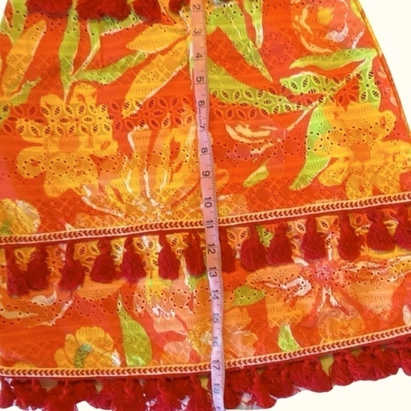 Anthropologie Verb by Pallavi Singhee Electra Eyelet Skirt - Picture 8 of 9